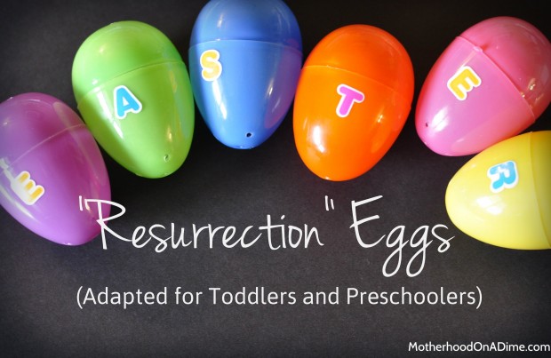 resurrection eggs preschool toddler
