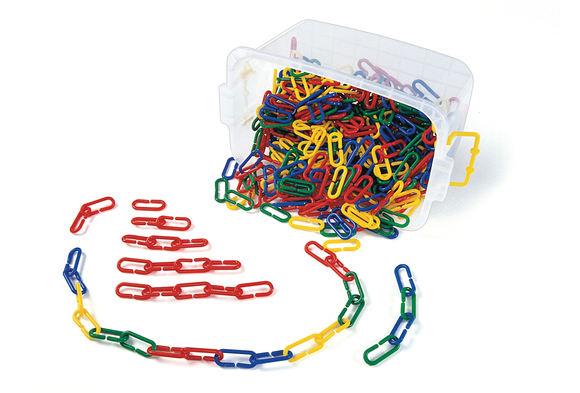 plastic link manipulatives
