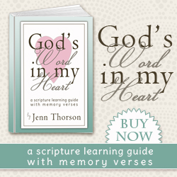 god's word in my heart