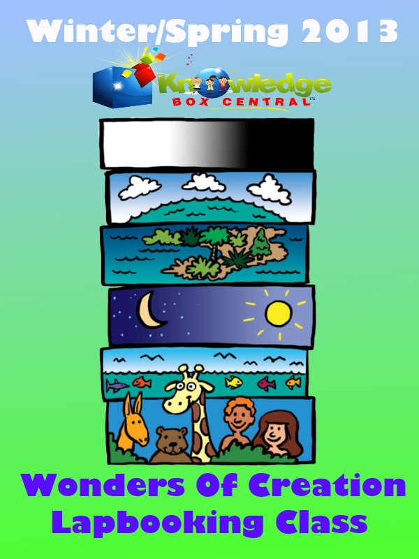 wonders of creation lapbooking class
