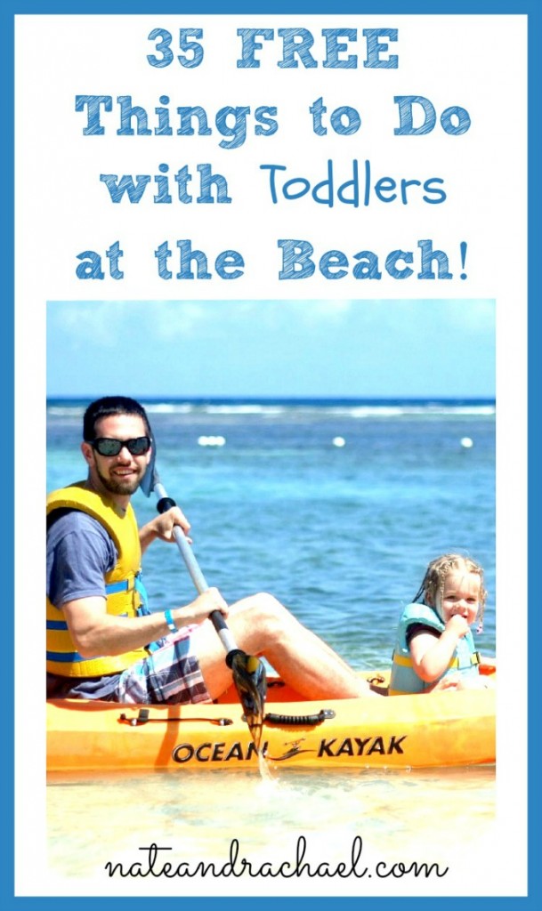 35 things to do with toddlers at the beach