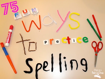 75 ways to practice spelling