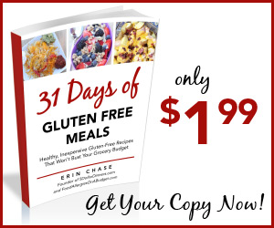 31 Days of Gluten Free Meals by Erin Chase - Buy Now