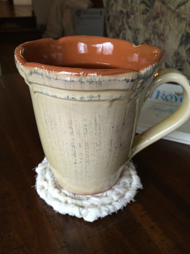 how to make a braided coaster 15b