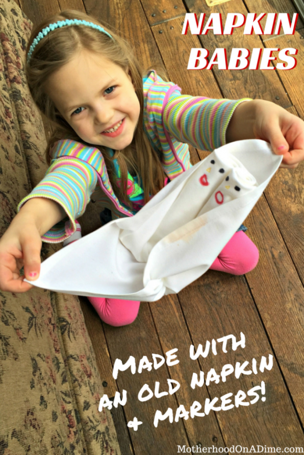 Made with an old napkin & markers! (1)