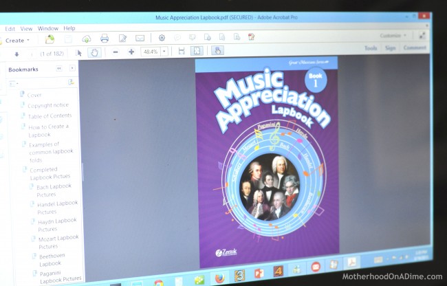 Music Appreciation Lapbook