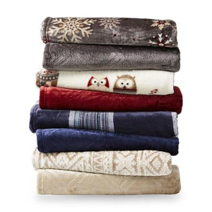 plush throw