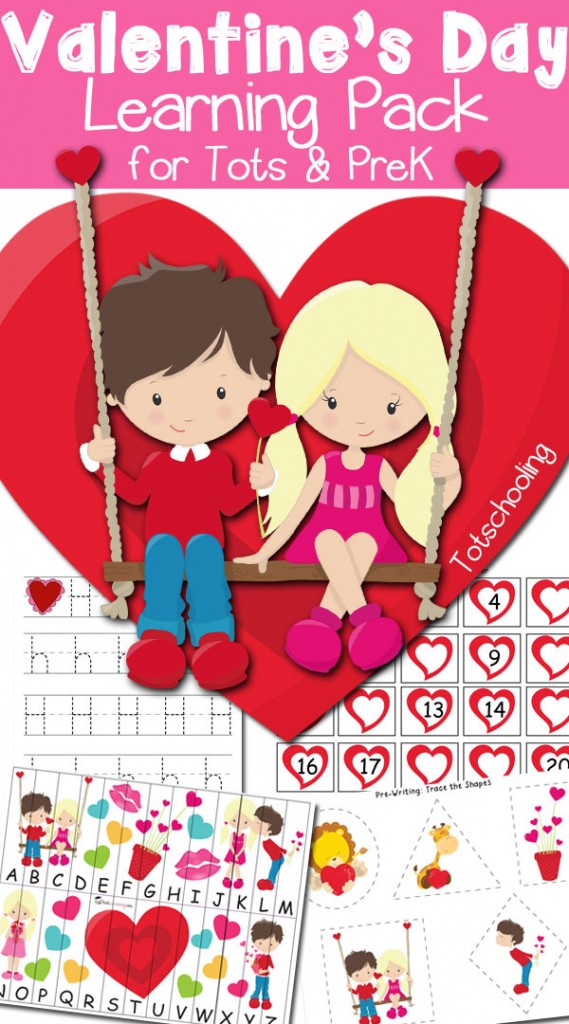 Valentine's Day Tots and PreK Pack