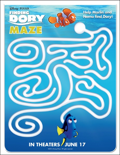 Finding Dory Maze