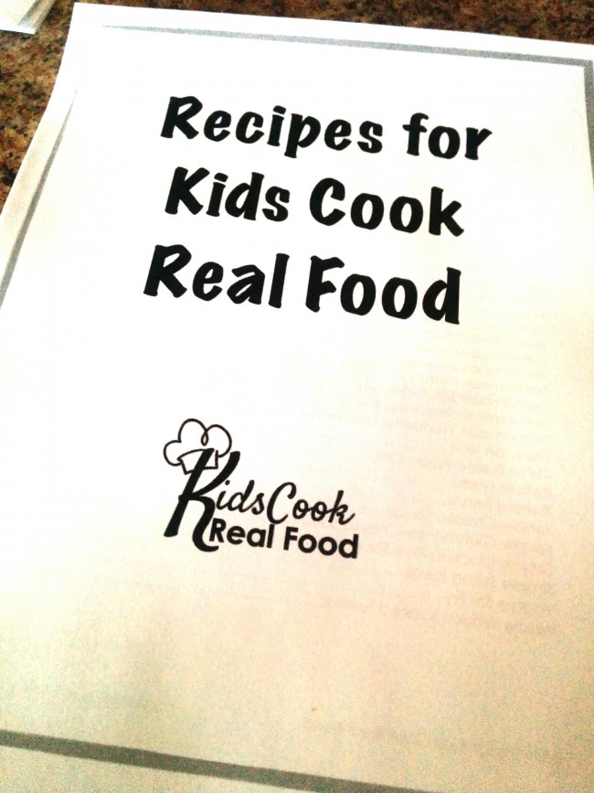 Kids cook Real Food eCourse review 