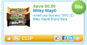 Milky Way coupons