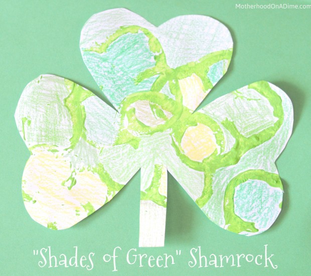 shades of green shamrock
