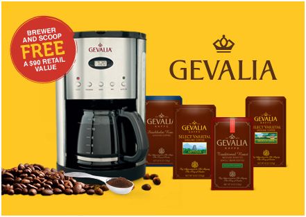 Gevalia coffee maker free offer top