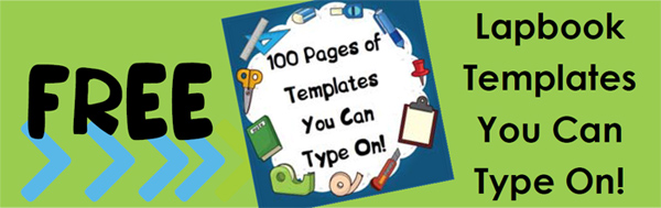 Educational FREEBIE: Customizable Lapbook Templates at Homeschool Share -  Kids Activities | Saving Money | Home Management | Motherhood on a Dime