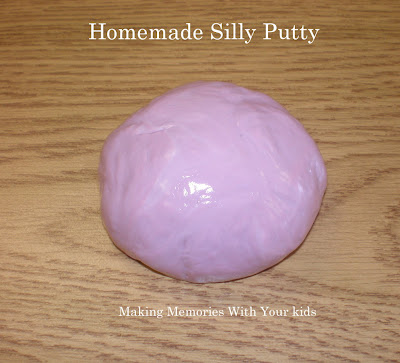 homemade silly putty