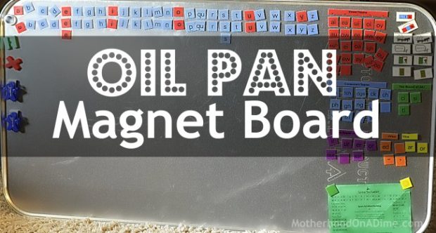 oil pan magnet board
