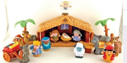 fisher price little people nativity set