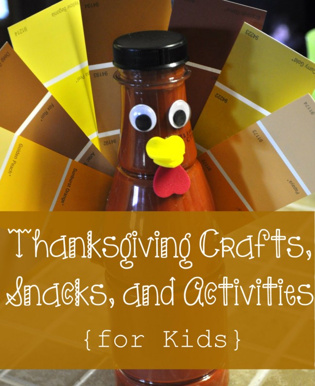 thanksgiving crafts for kids