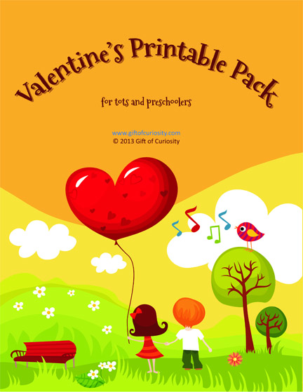 ~~ Valentines printable pack TOC