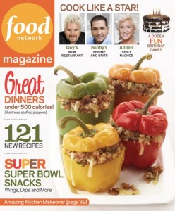 food network magazine 2013