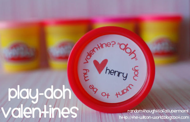 play-doh valentines
