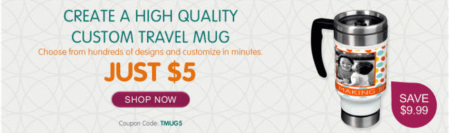$5 Travel Mugs