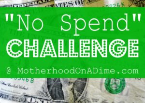 no spend challenge