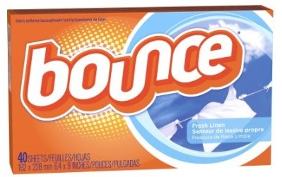 bounce dryer sheets