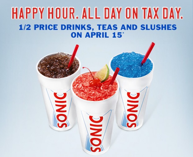 sonic tax day
