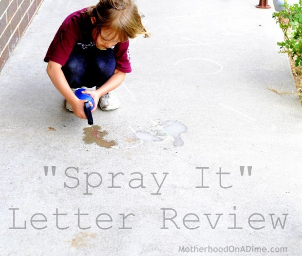 "Spray It" Letter Review