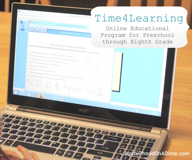 Time4Learning Our Experience with the Online Educational Program