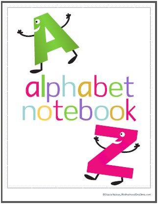 alphabet notebook