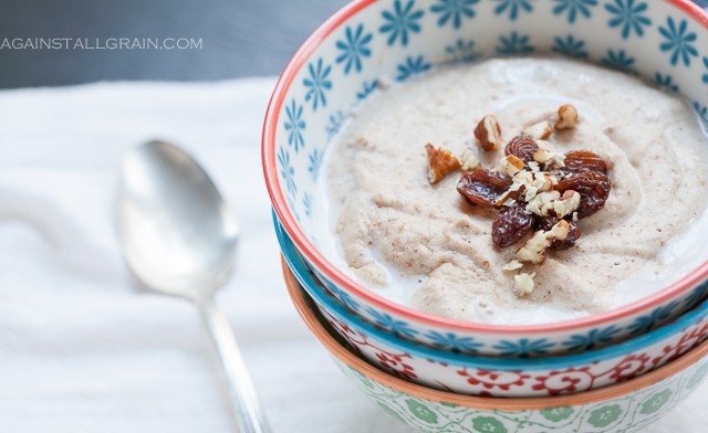 banana nut porridge