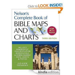 nelson's complete book of bible maps and charts