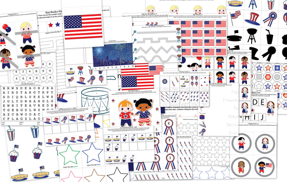 4th-of-July-Printable-Pack-Collage
