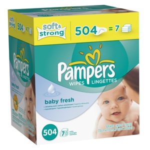 Pampers wipes