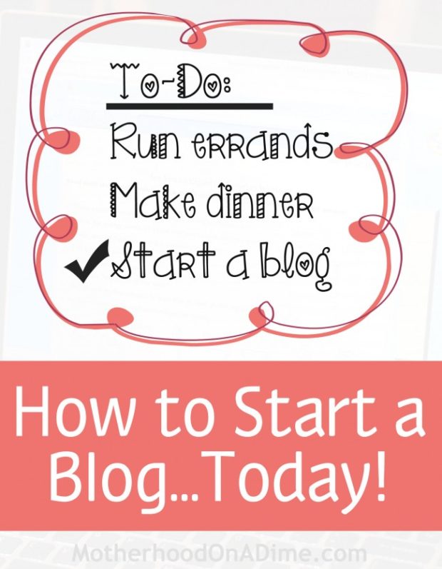 Start a WordPress Blog Today