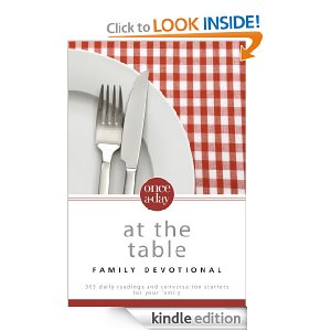 at the table