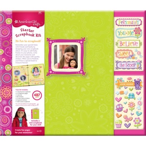 American Girl scrapbook