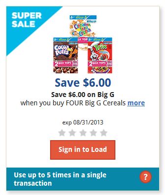 BigG coupons