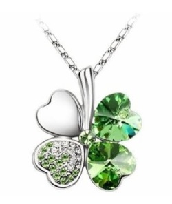 four leaf clover necklace