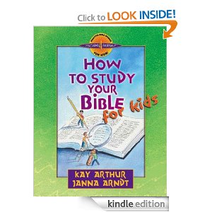 how to study your bible for kids