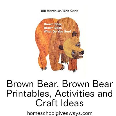 brown bear brown bear printables