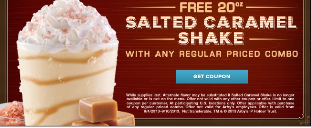 salted caramel shake