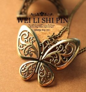 butterfly necklace