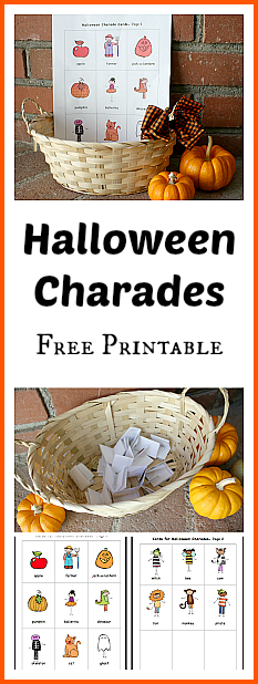 Halloween charades