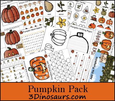 10+ Halloween Printable Packs for Pre-K and Elementary Kids