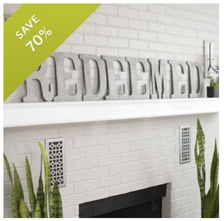 Redeemed Letters Set