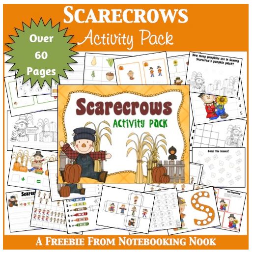 scarecrows activity pack