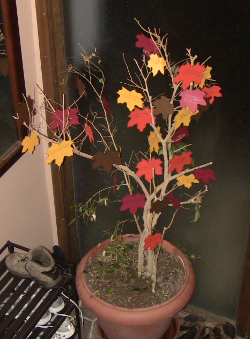 Thankfulness Tree
